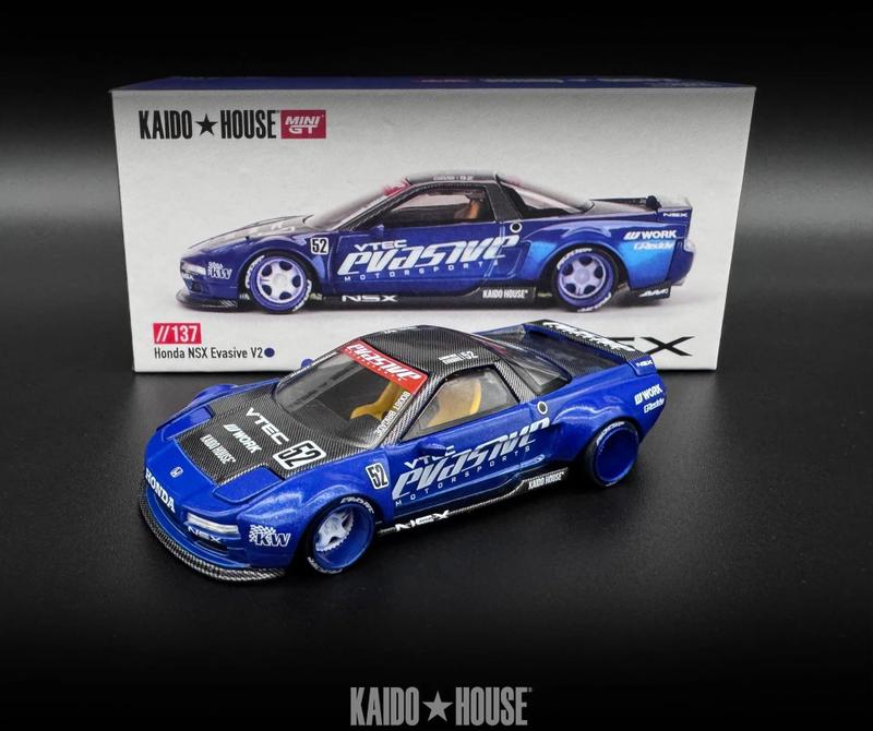 Modelo de carro Kaido House Honda NSX Evasive V2 1:64 - Marca